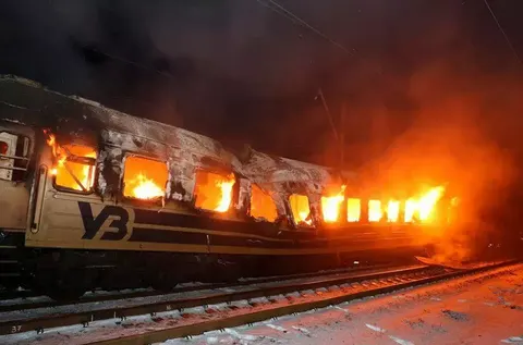 Дрон атакував поїзд Одеса – Дніпро: пасажирів врятувала евакуація