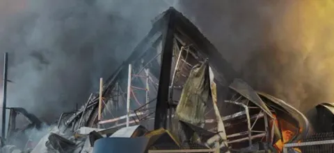 Пожежа в Одесі після удару 24 серпня: 2800 тонн диму в атмосфері