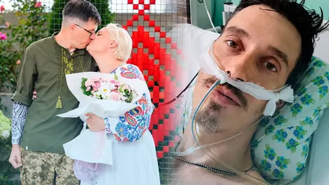 «Найголовніше — жити»: ветеран з Одеси після поранення обвінчався з дружиною