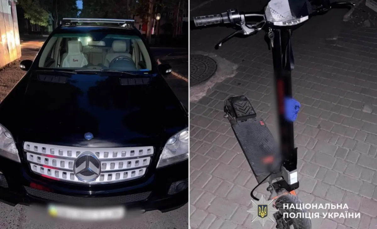 В Одесі електросамокат зіткнувся з авто: постраждав 16-річний хлопець