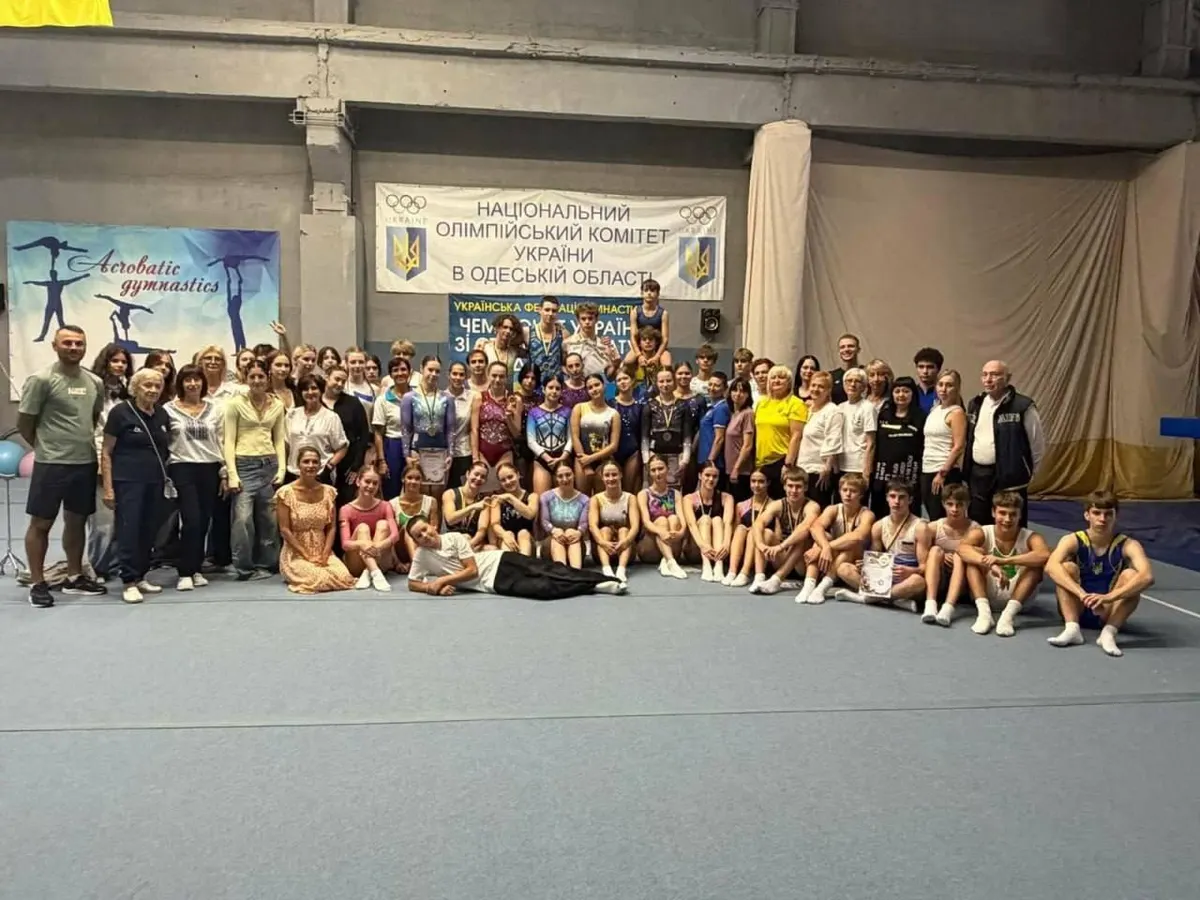 Одеситки вибороли шість медалей на чемпіонаті України зі стрибків на батуті
