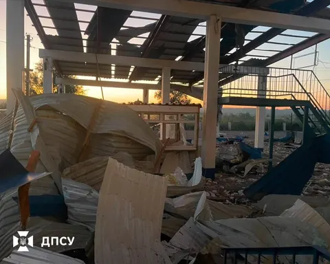 Атака «шахедів» на Одещині пошкодила пункт пропуску «Табаки»