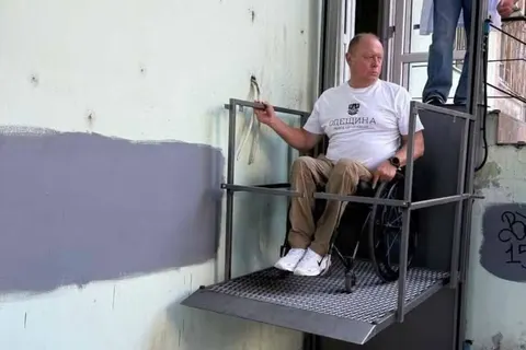 В Одесі перевірили майже готовий безбар'єрний маршрут у Пересипському районі