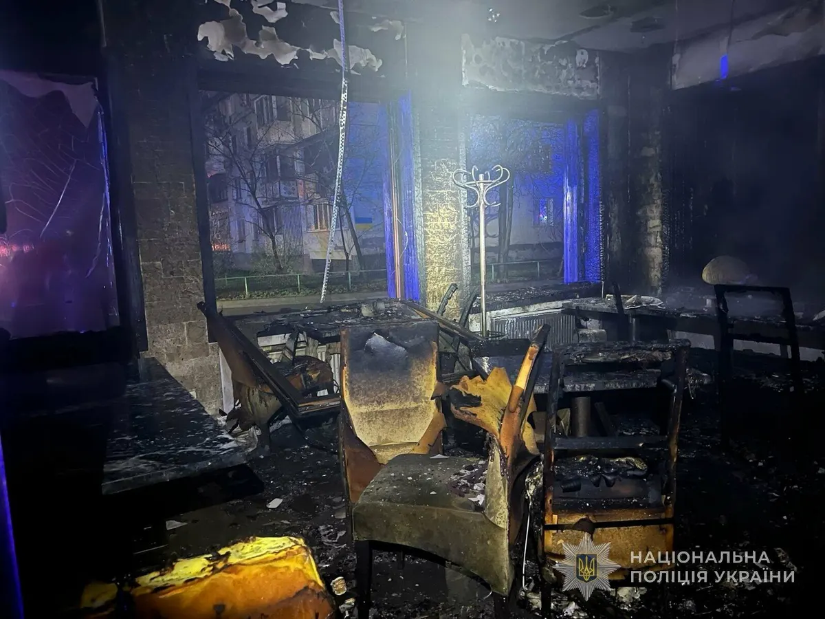 В Одесі за підпал ресторану на Сім'ї Глодан підозрюють 19-річного херсонця