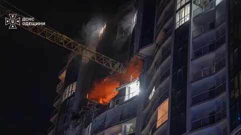 Після нічної атаки на Одесу постраждали шестеро людей, серед них двоє дітей
