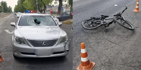 В Одесі автомобіль збив велосипедиста: постраждалого госпіталізували