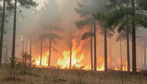 Пожежа в Дунайському заповіднику: згоріло 13 гектарів соснового лісу