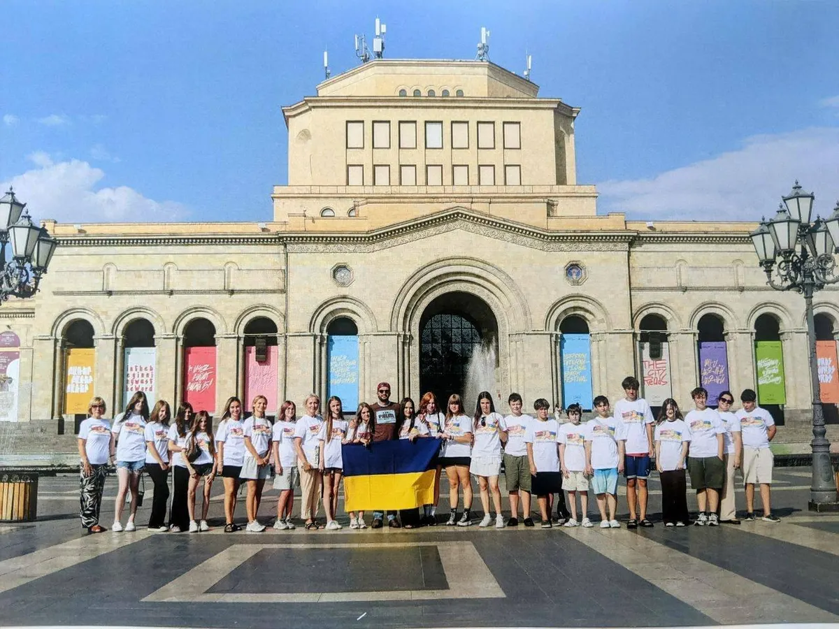 Одеські діти захисників повернулися з відпочинку у Вірменії